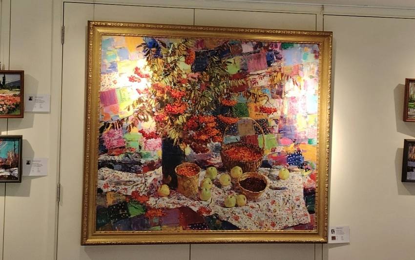 春天的调色板俄罗斯主题画展举行