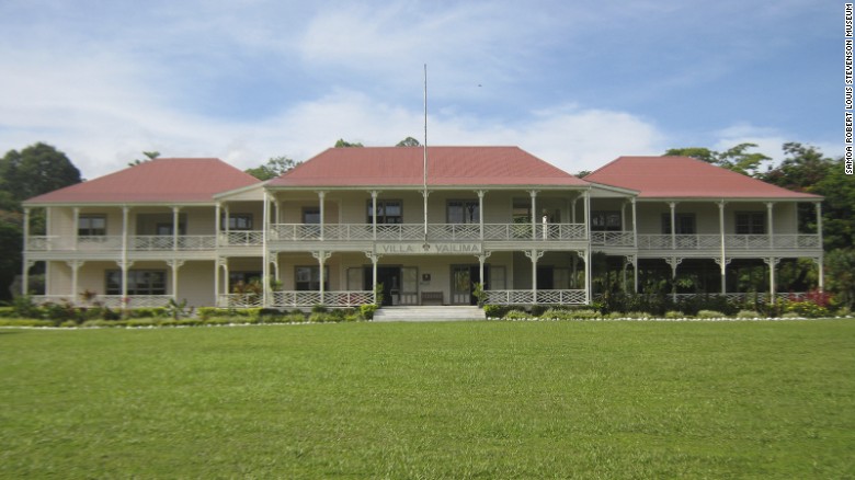 The museum recreates Steveson&#39;s home during his stay at Vailima.